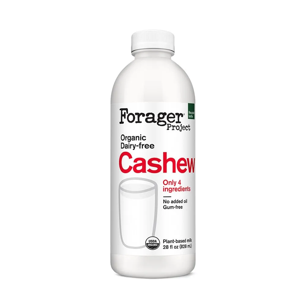 FORAGER PROJECT Organic Unsweetened Cashewmilk, 28 FZ