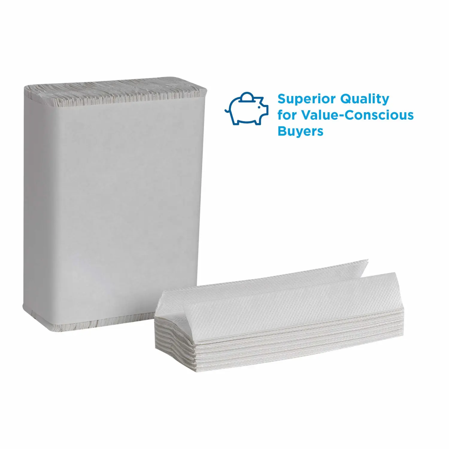 Georgia-Pacific Blue Select C-Fold Paper Towels by GP PRO (Georgia-Pacific), White, 20241, 200 Towels Per Pack, 12 Packs Per Case (2400 Total), 10.10'' x 13.20