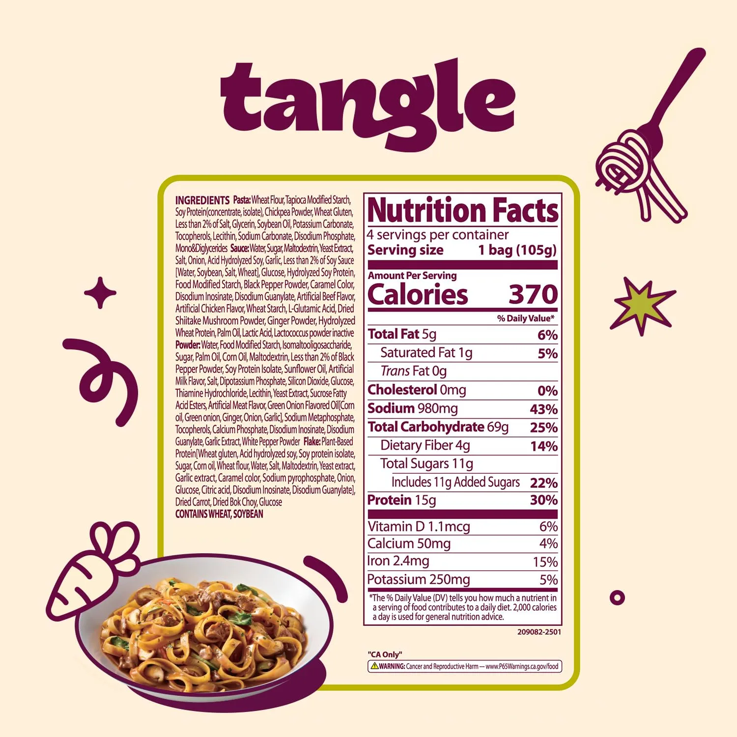 Tangle Bulgogi Alfredo Pasta Multi