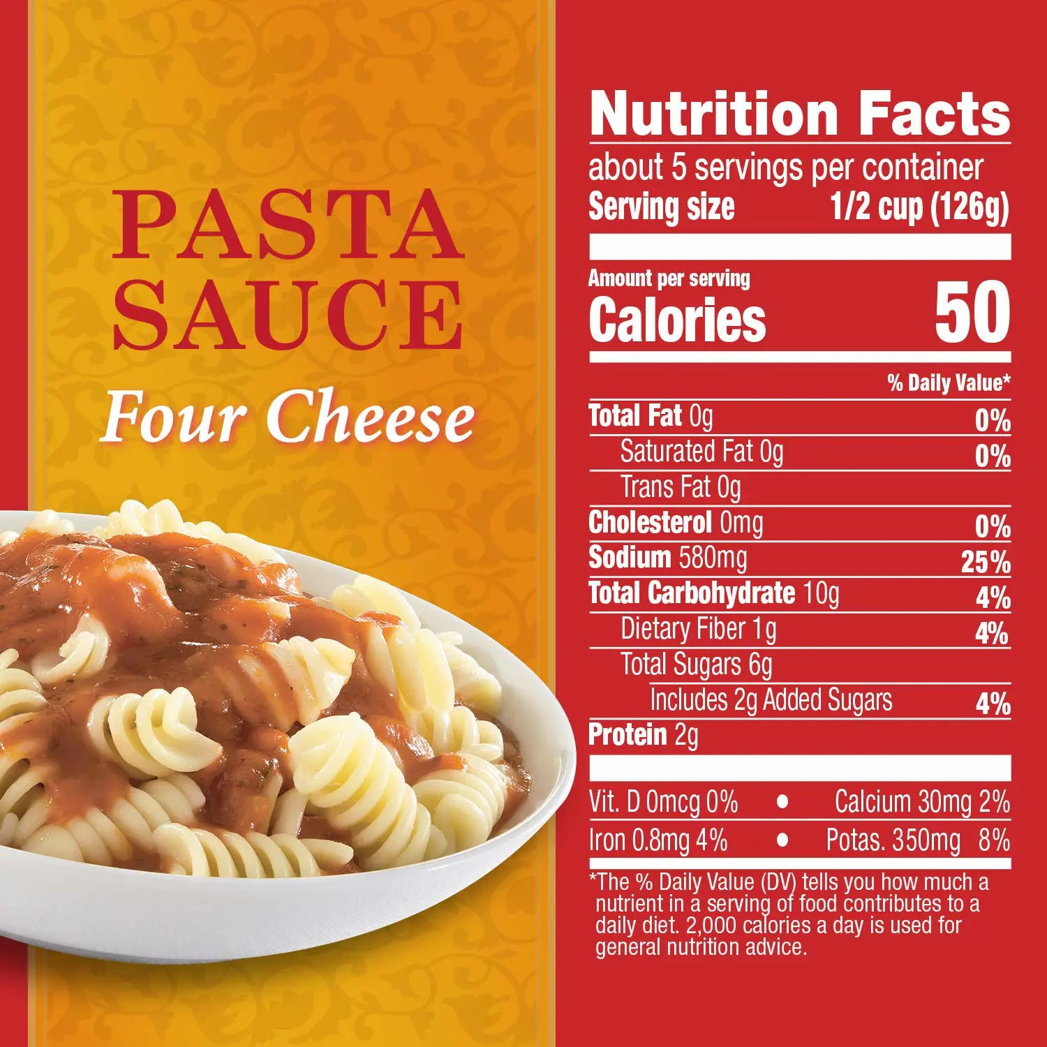 Hunt's Four Cheese Pasta Sauce, 24 oz