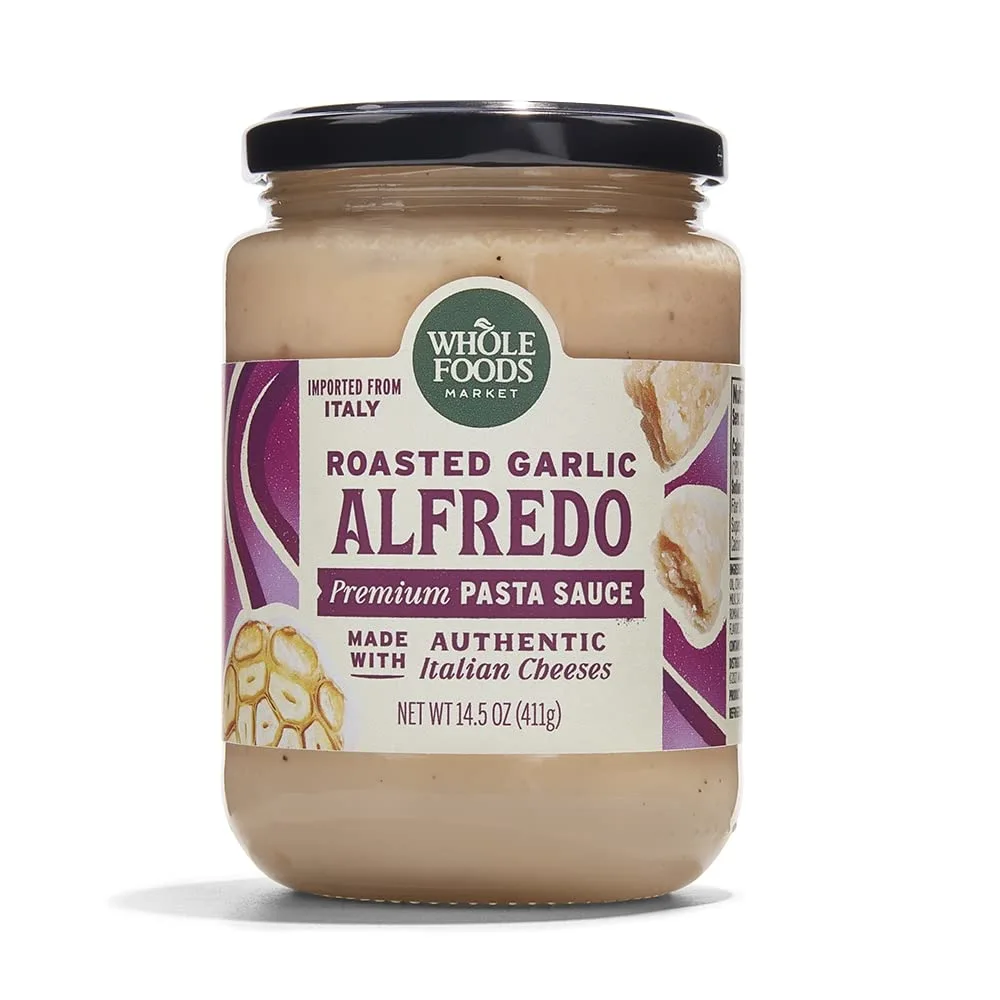 Whole Foods Market, Alfredo Pasta Sauce, 14.5 OZ