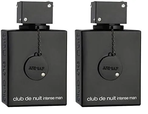 ARMAF Club De Nuit Intense Man Eau De Toilette, 3.6 Ounce, woody spicy (Pack of 2)