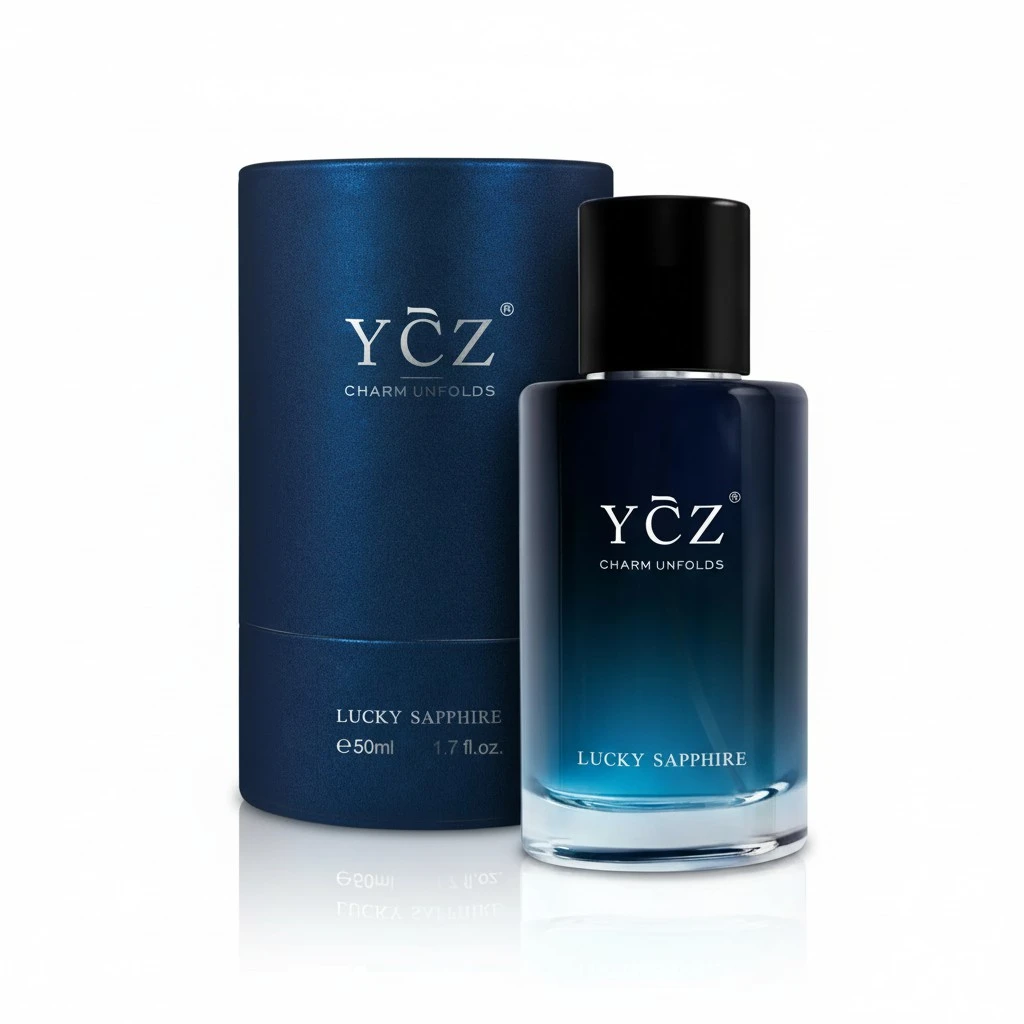 Ycz Lucky Men's Eau De Parfum New Round Box Packaging,1.7oz(50ml),Long Lasting EDP Men.Making it the ideal gentlemen’s gift