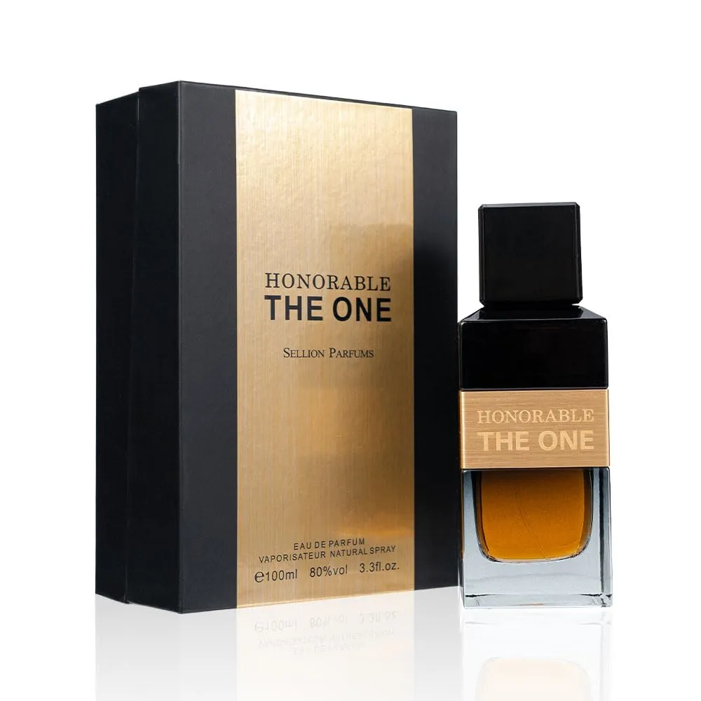 Ycz Sellion Perfume - 3.3OZ(100ML). Eau De Parfum for Men and Women - Woody Oriental Scent with Saffron,Cinnamon, Rose, Patchouli, Dry Woods, Vanilla - Irresistible Men's Luxury Perfume