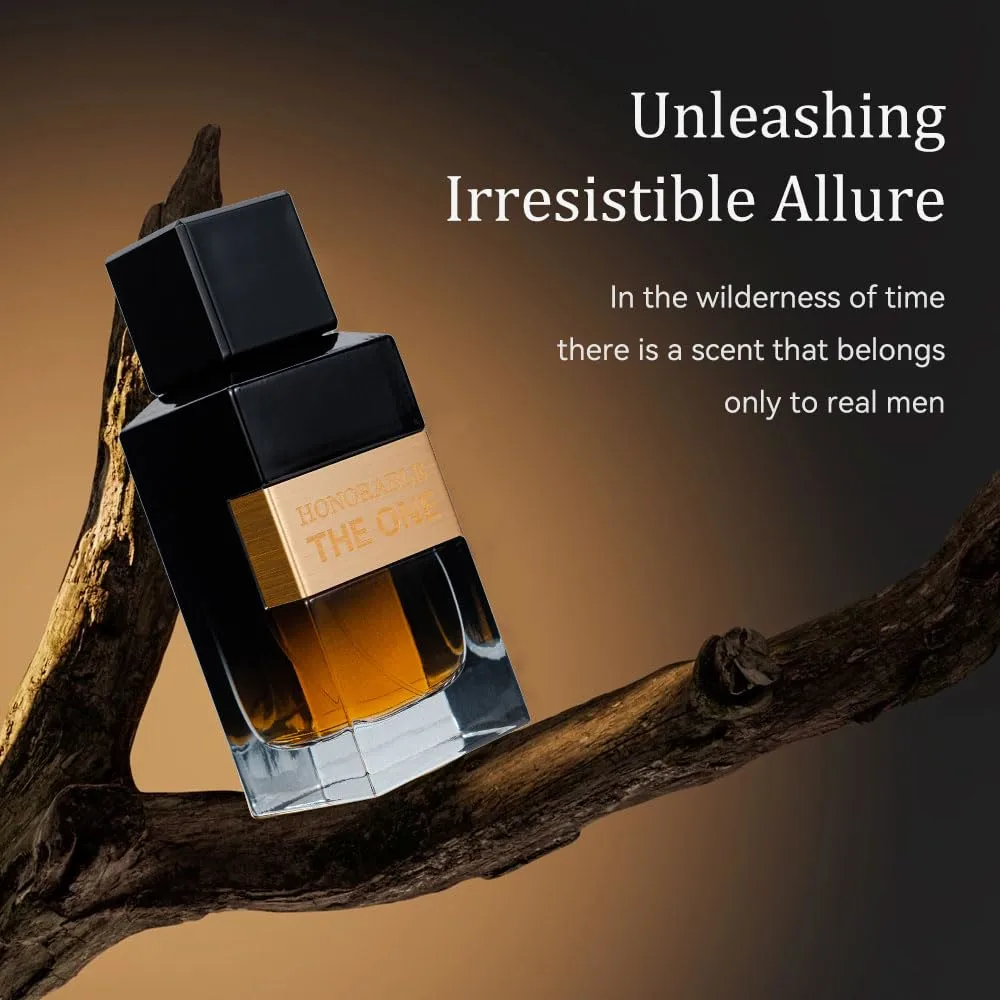 Ycz Sellion Perfume - 3.3OZ(100ML). Eau De Parfum for Men and Women - Woody Oriental Scent with Saffron,Cinnamon, Rose, Patchouli, Dry Woods, Vanilla - Irresistible Men's Luxury Perfume