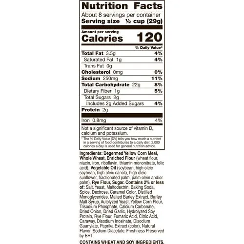 Chex Mix Traditional Savory Snack Mix, 8 oz