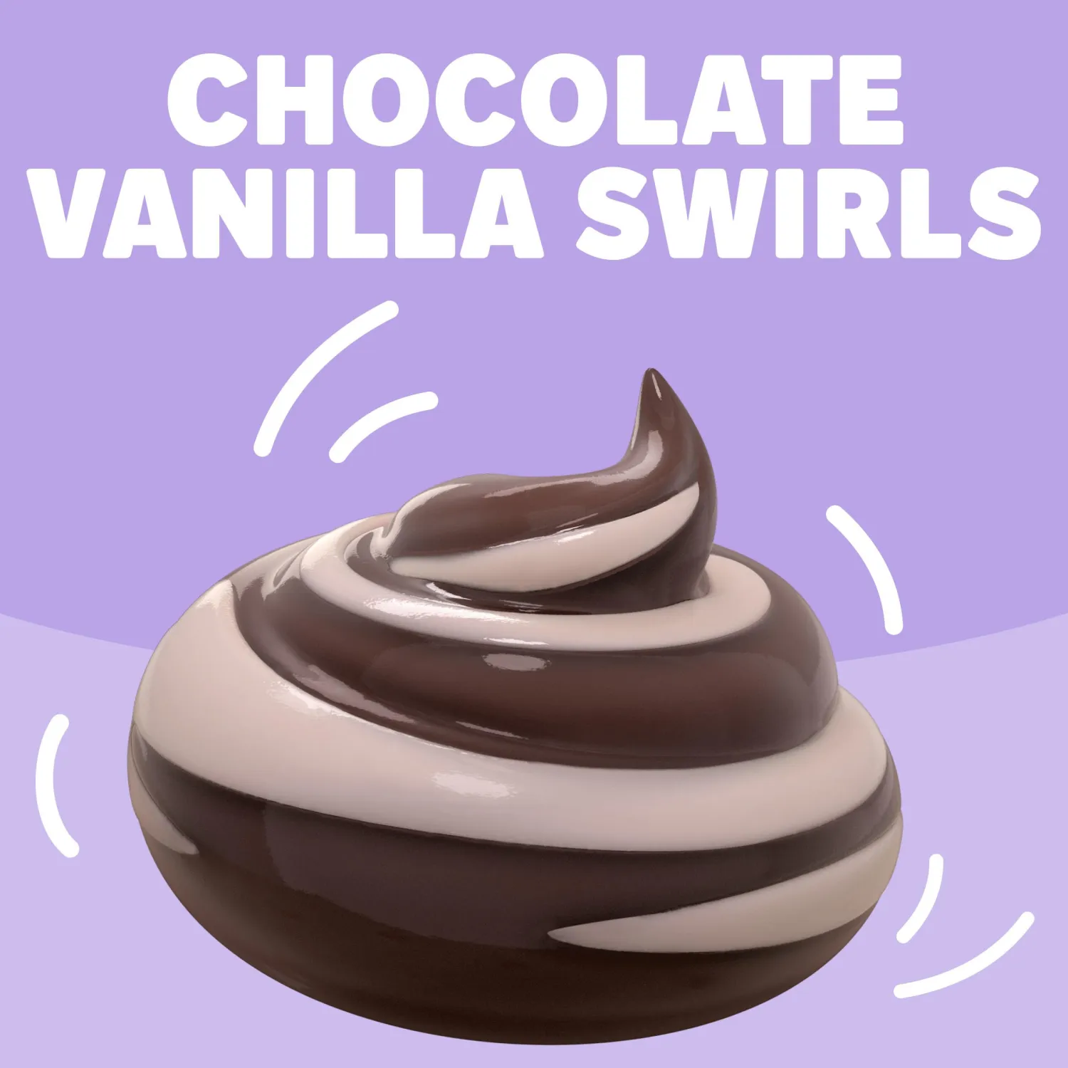 Jell-O Original Chocolate Vanilla Swirls Artificially Flavored Ready-to-Eat Pudding Snack Cups Value Pack, 8 ct Cups