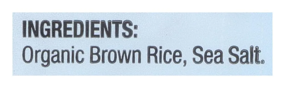 Lundberg Gluten-Free Brown Rice Organic Rice Cakes Lightly Salted -- 8.5 oz