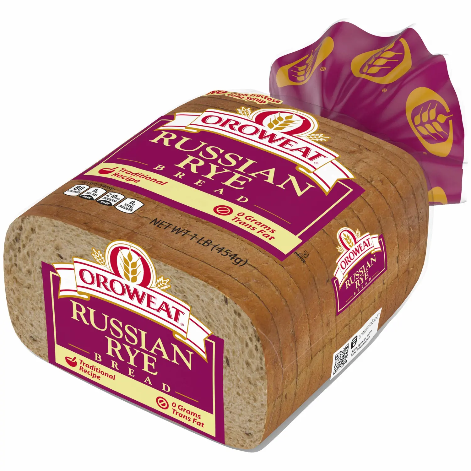 Oroweat Russian Rye Bread, 16 Oz