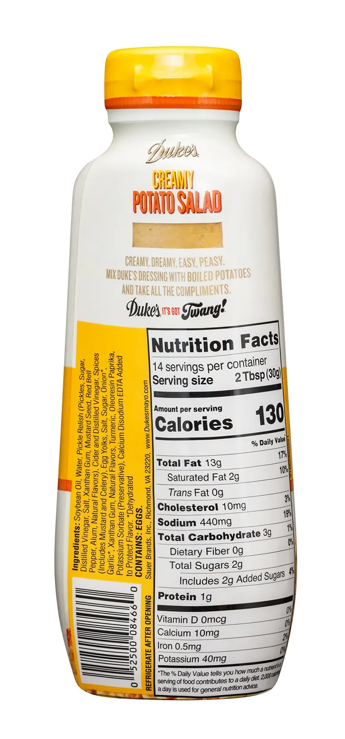 Duke's Creamy Potato Salad Dressing