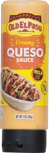 Old El Paso Taco Sauce - Creamy Queso Dip, 9 oz. (Pack of 2)