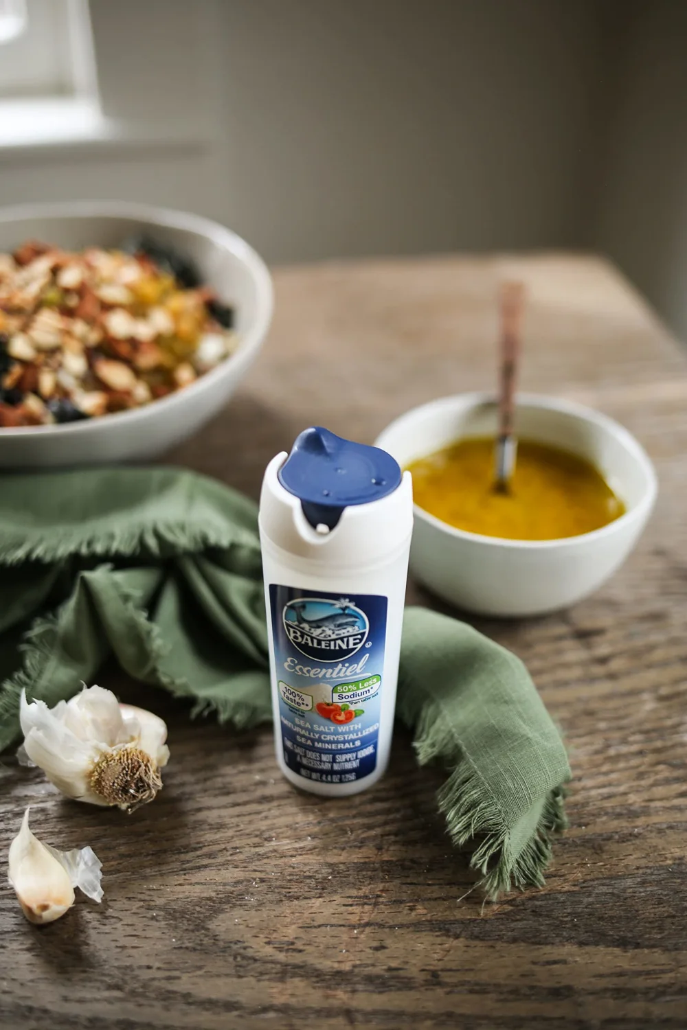 La Baleine Fine Sea Salt Shaker, 4.4 Oz (Pack of 2)