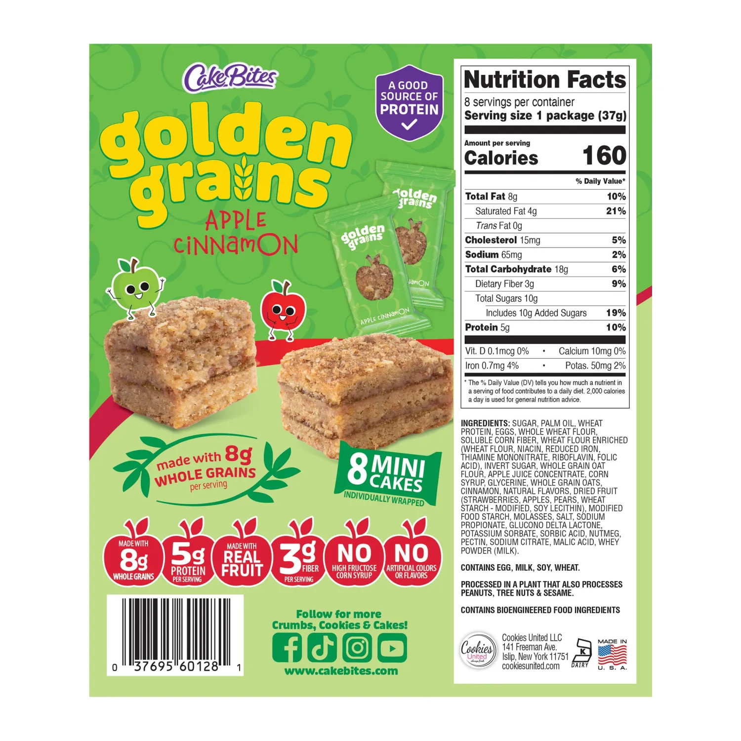 Golden Grains By CakeBites - Apple Cinnamon