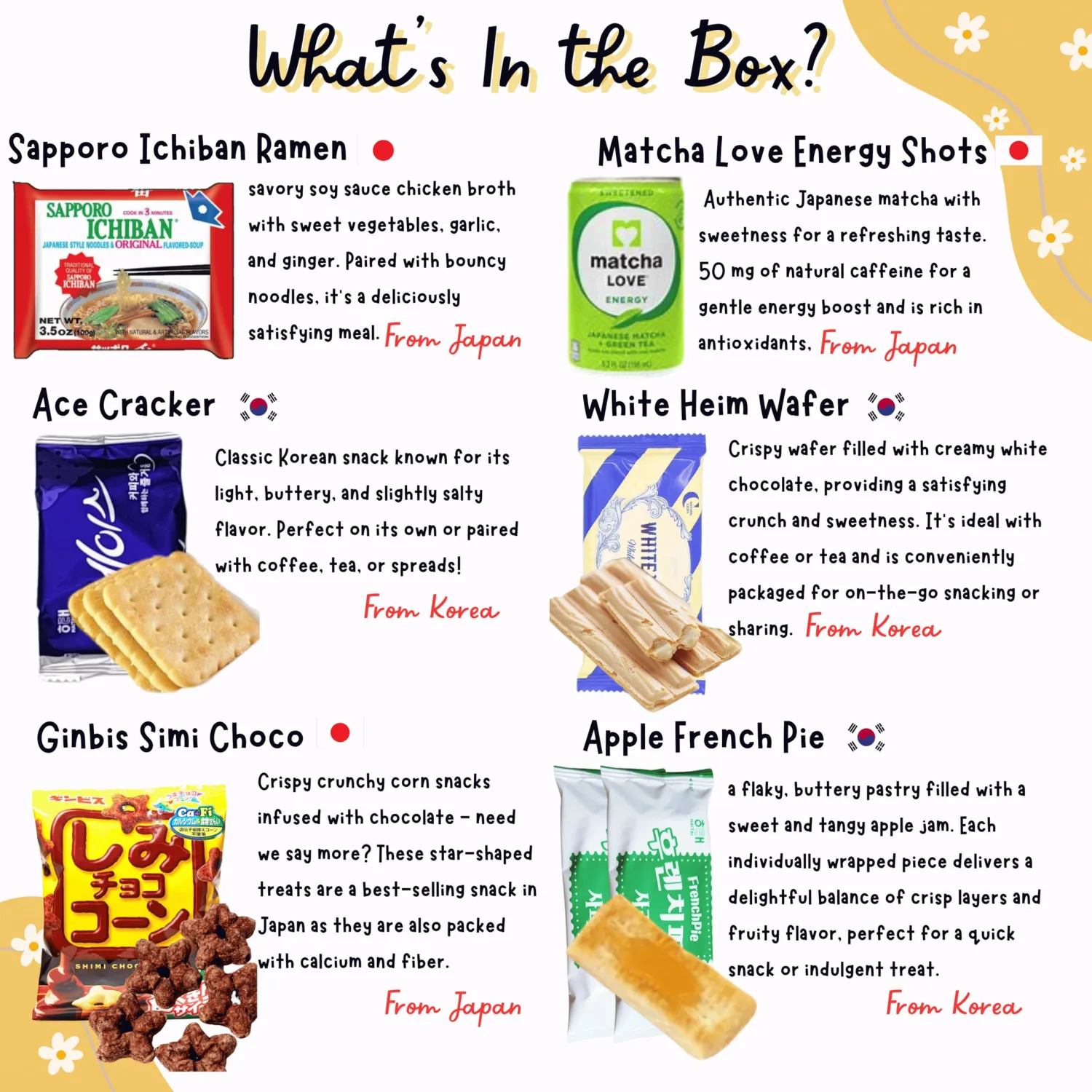 DOTORI SNACK BOX Korean Snacks Japanese Snack Box (40 counts) Asian Candy Sweet Savory Exotic Snacks Mystery Box, Care Package Bundle - Gift for Friends, Family, Loved Ones, Coworkers, Colleagues