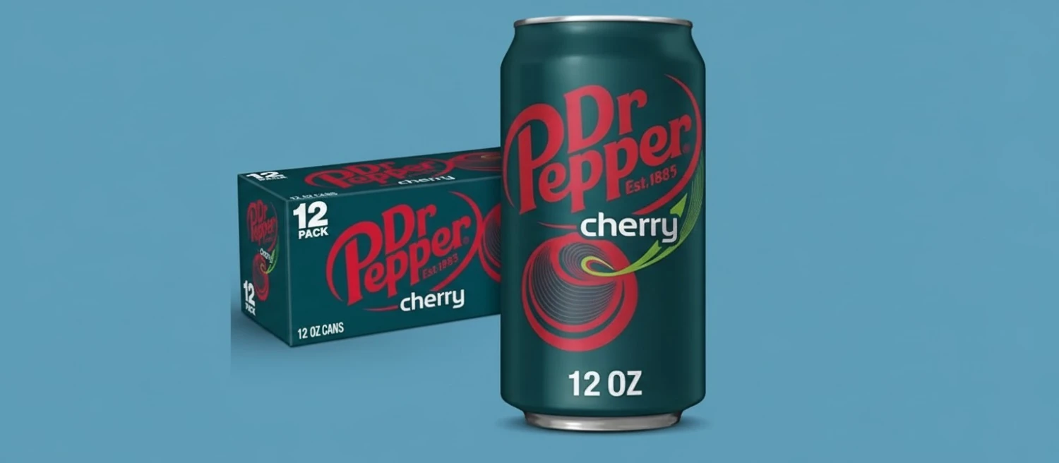 Dr. Pepper Cherry Soda, 12 fl. oz. Cans, 12 Pack (Pack of 2)