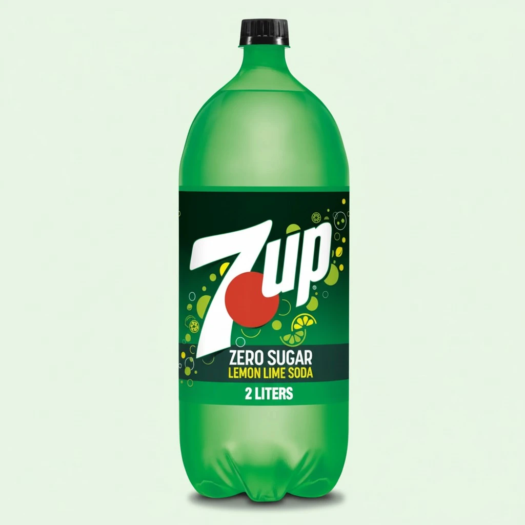7Up Lemon Lime Soda, 67.6 Fl Oz Bottle