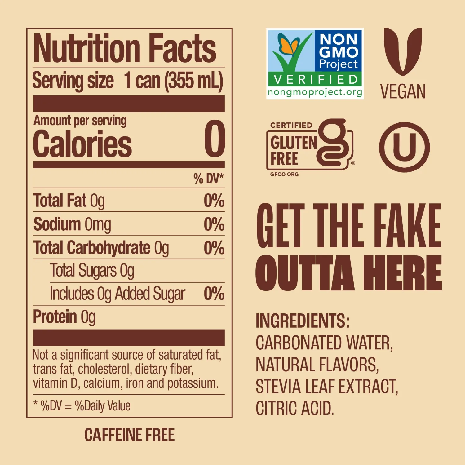 Zevia Zero Sugar Soda, Creamy Root Beer, 12 oz Cans (8-Pack) – Naturally Sweetened, Non-GMO Project Verified, Gluten-Free, Vegan