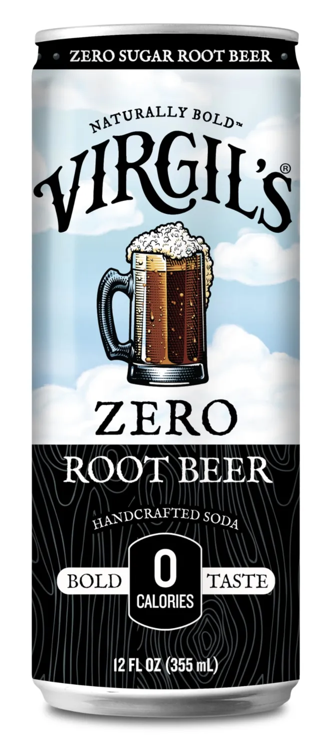 Virgil's Zero Sugar Root Beer, 4 Pack, Cans