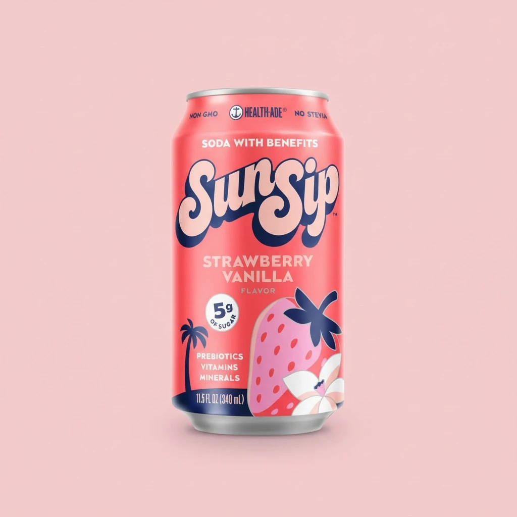 SunSip - Strawberry Vanilla