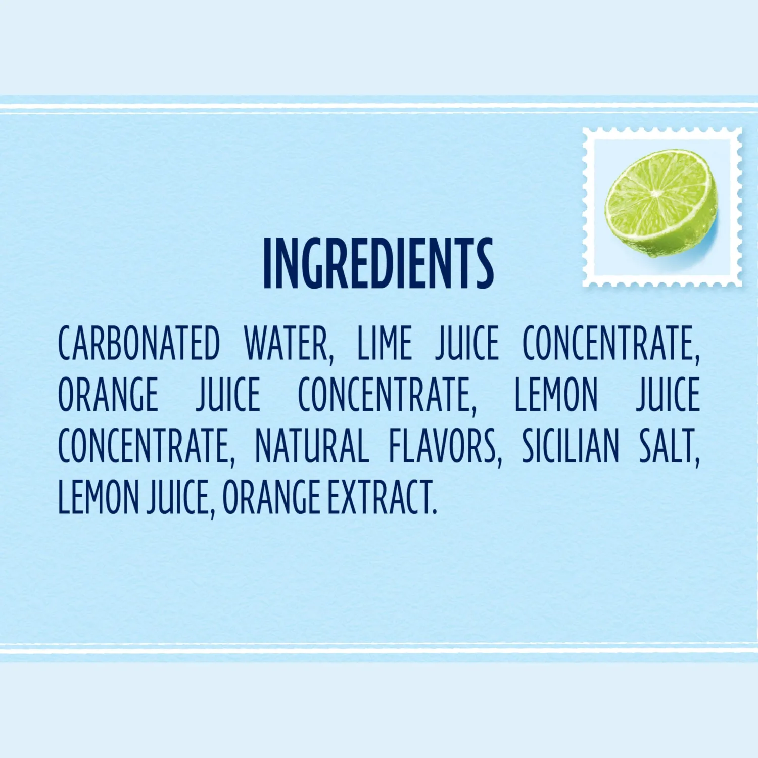 San Pellegrino Lime Ciao Sparkling Water 6 Pack