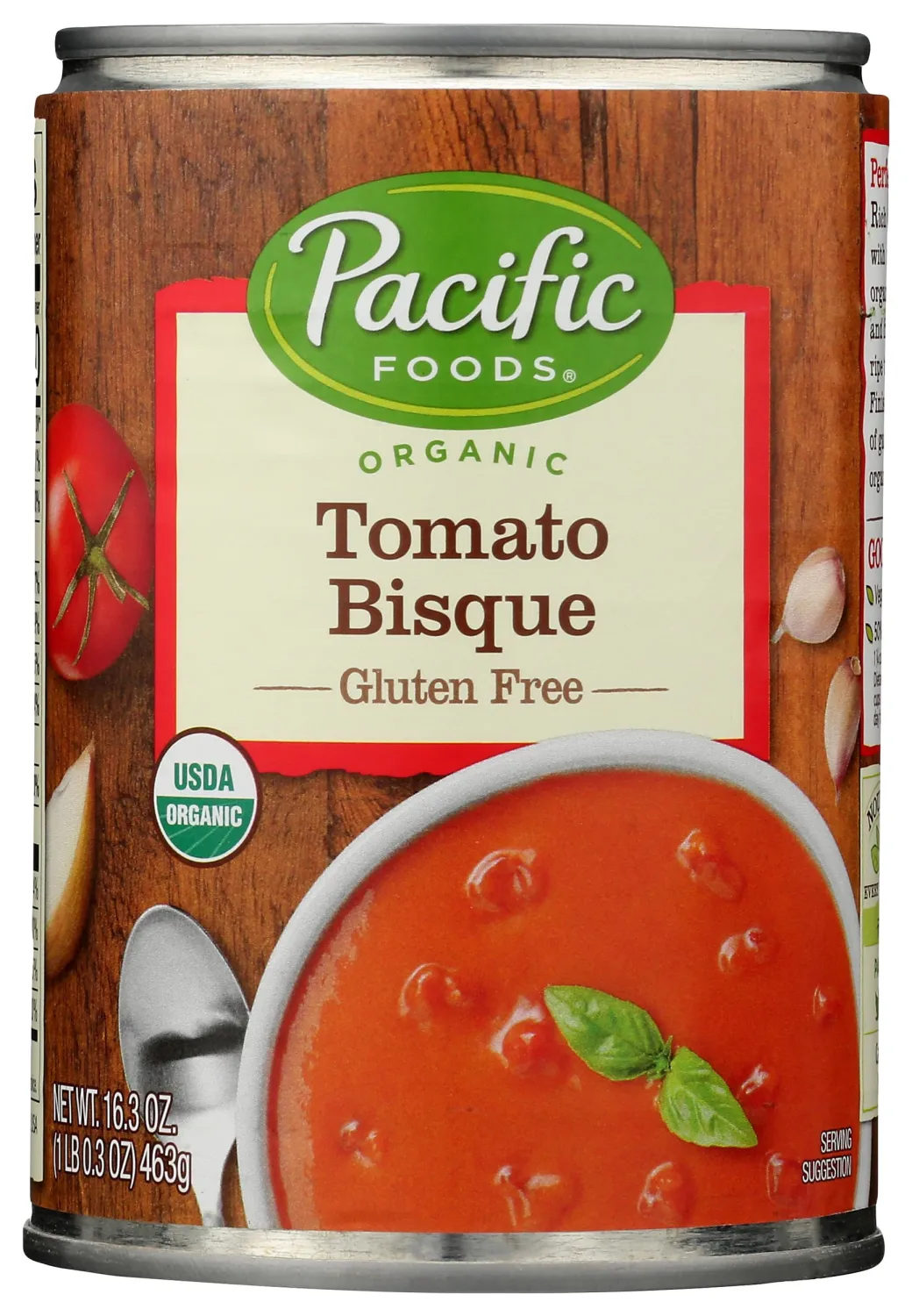 Pacific Foods, Soup Tomato Bisque Organic, 16.3 Ounce