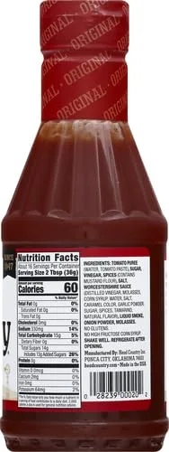 Head Country Bar-B-Q Sauce, Original Flavor, 20 oz
