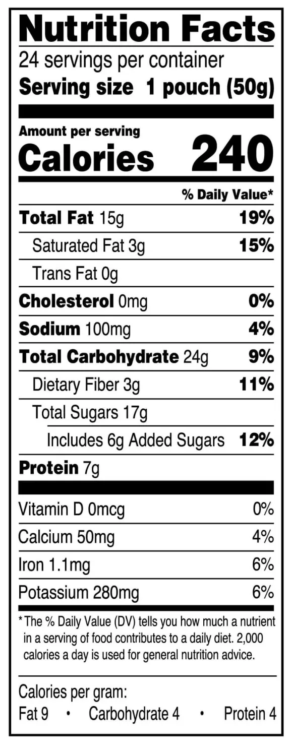 Caramel Mountain Trail Mix: Roasted Salted Peanuts, Caramel Chocolate Candies, Raisins, Cashews Almonds, Great Snack Snacking Food Travel Treat, 22oz Jumbo Value Bag