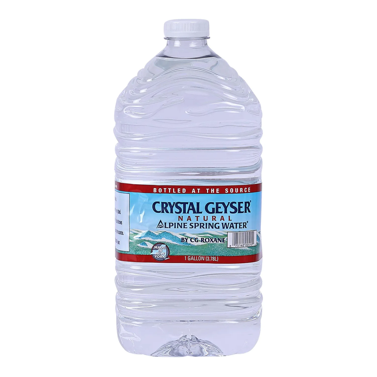 Crystal Geyser Natural Alpine Spring Water, Drinking Water Bottled at the Source, 6 Gallons