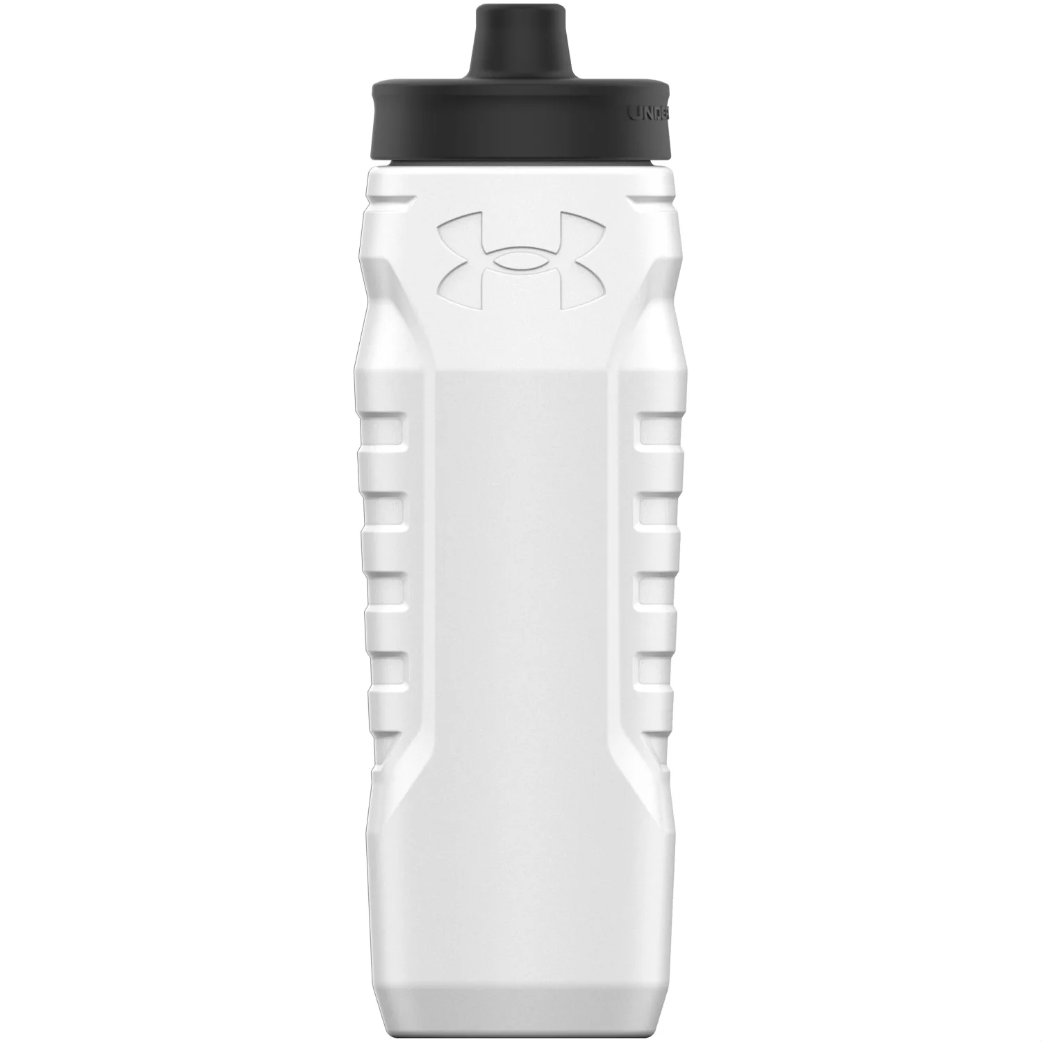 Under Armour Squeeze Water Bottles, 32 oz Water Bottles, Sideline Sports Water Bottle with Quick-Shot Lid, Quick & Easy Hydration, Gym Water Bottles, Squeeze Bottle, 1 32oz Bottle