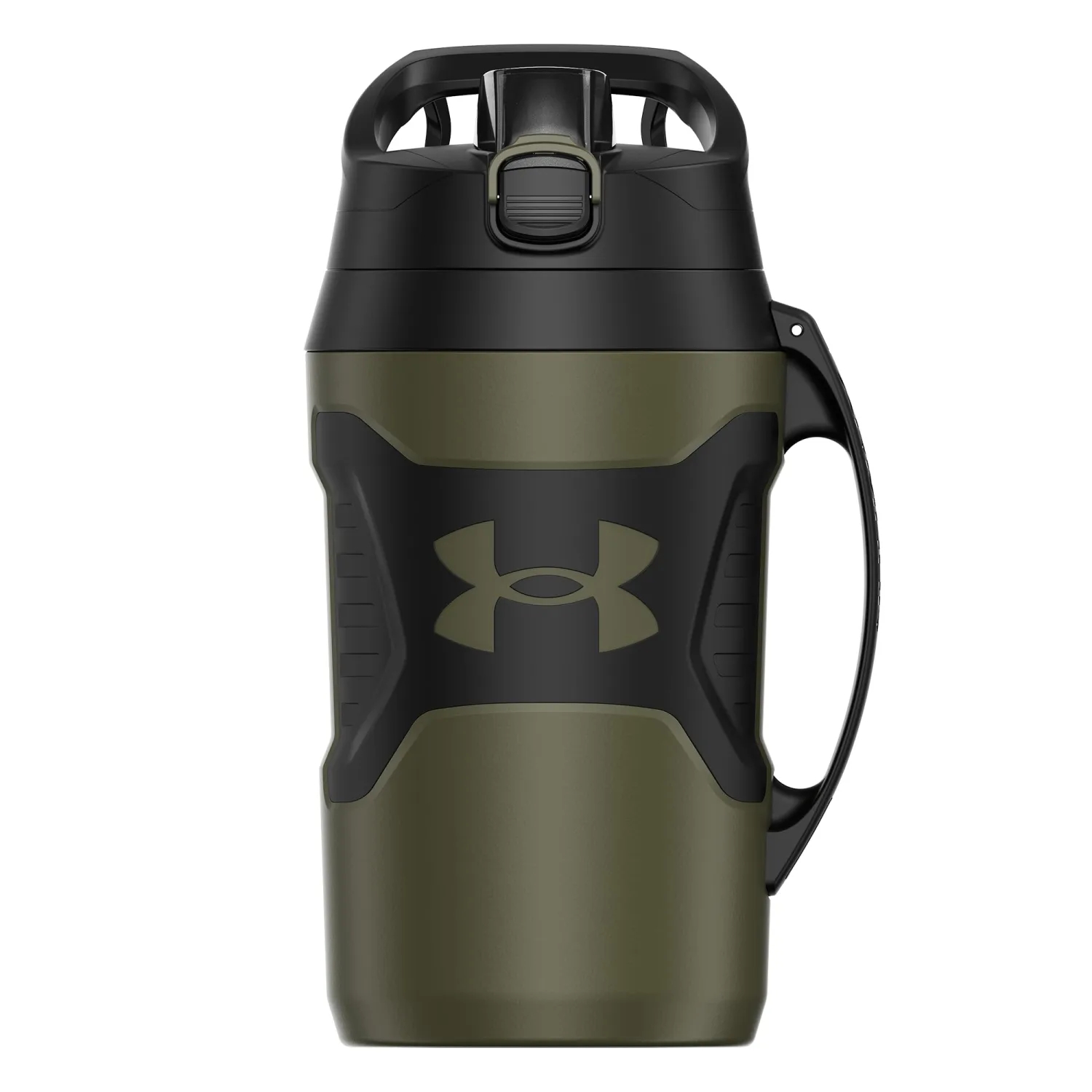 Under Armour Half Gallon Water Bottle Insulated, 64oz Insulated Water Bottle with Handle, Sports Water Jug, Fence Hook, Leak Resistant, for Baseball, Football & More