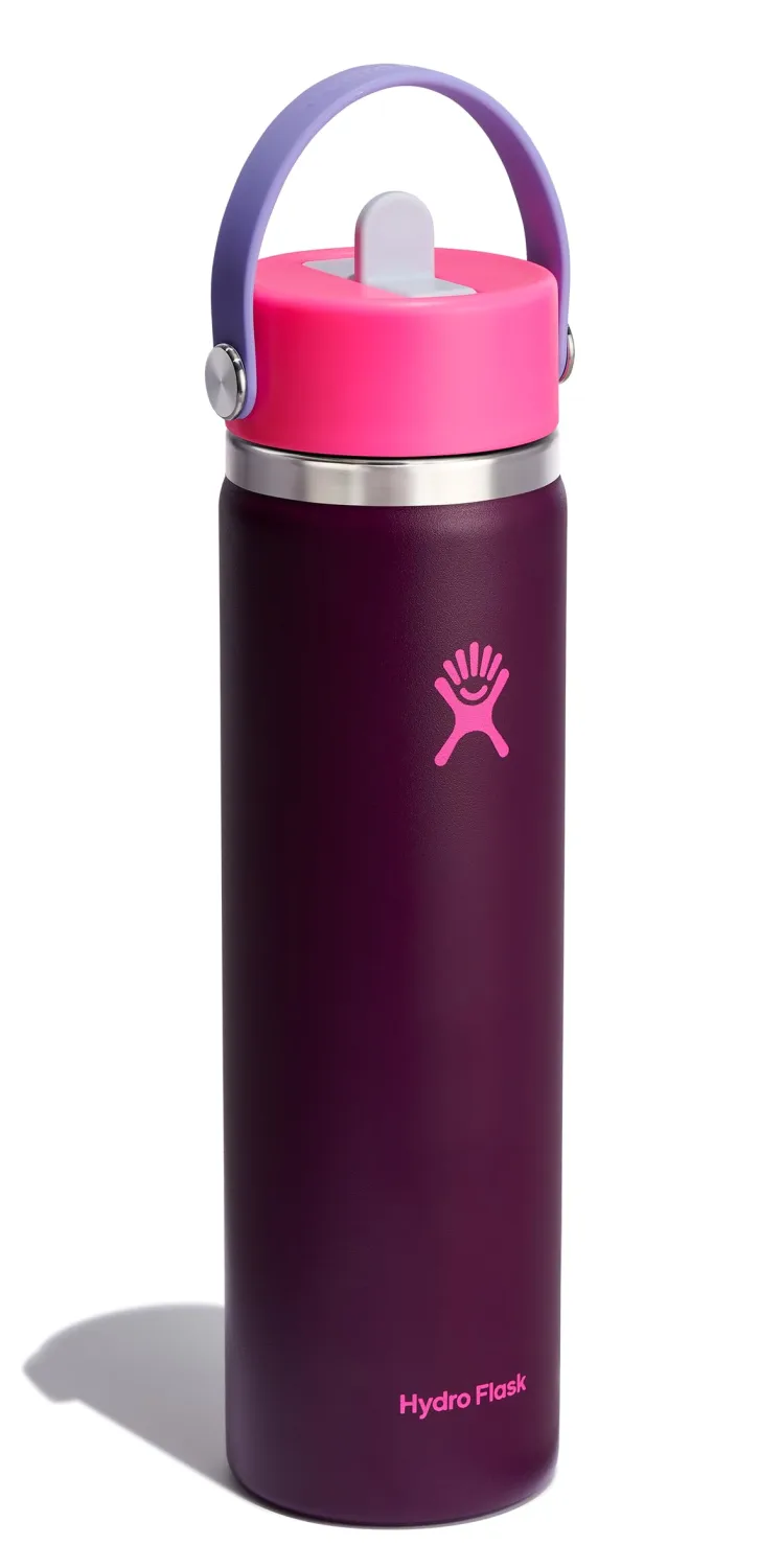 Hydro Flask 24 Oz Wide Flex Straw Cap Sugarplum