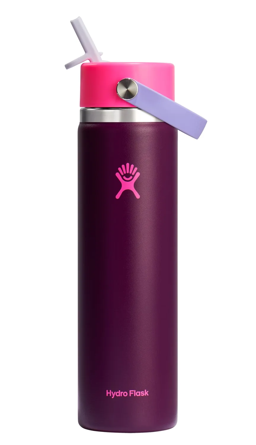 Hydro Flask 24 Oz Wide Flex Straw Cap Sugarplum