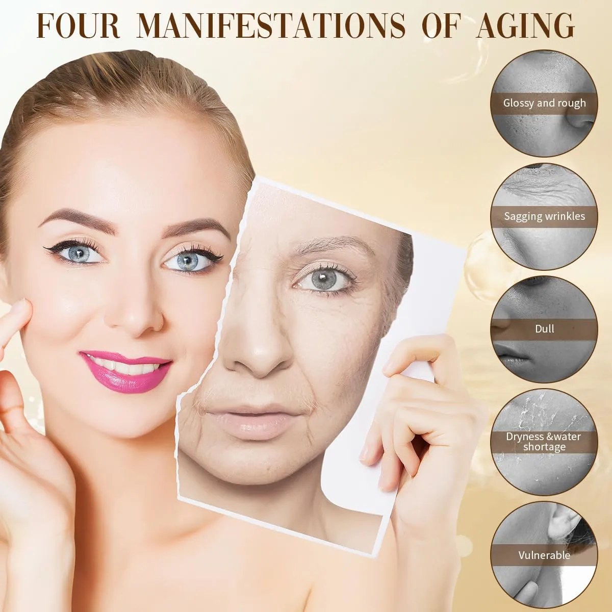 2 Pcs Anti-wrinkle Firming Serum, Anti-Aging Essence, Firm and Plump Face Serum, Anti-Aging & Wrinkles Lifting & Firming Essence, Hydrate & Moisturize, Reduce Fine Lines And Wrinkles