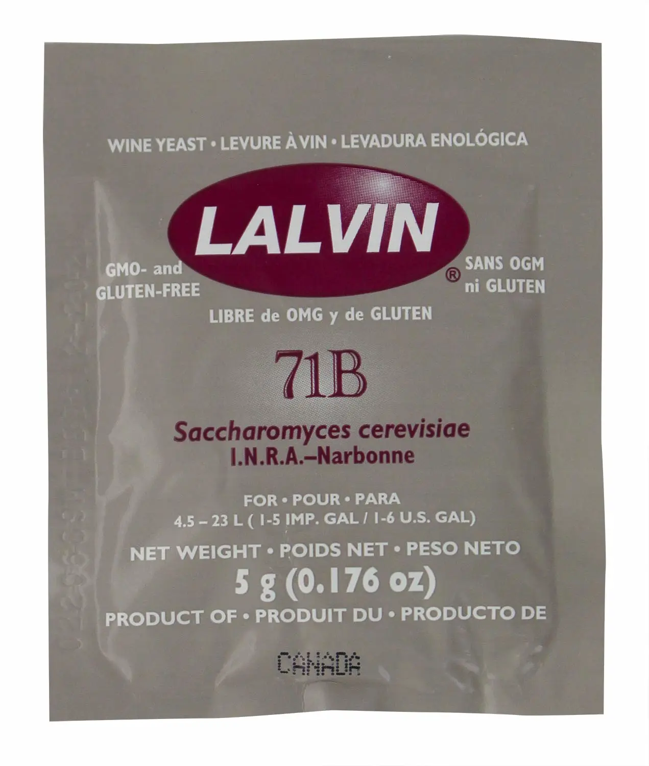 Lalvin 71B-1122 Yeast (Тhree Pаck)
