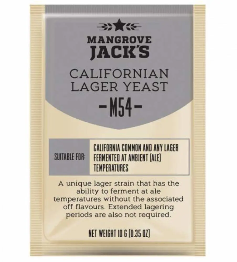Mangrove Jack's Craft Series Yeast M54 Californian Lager (10g)