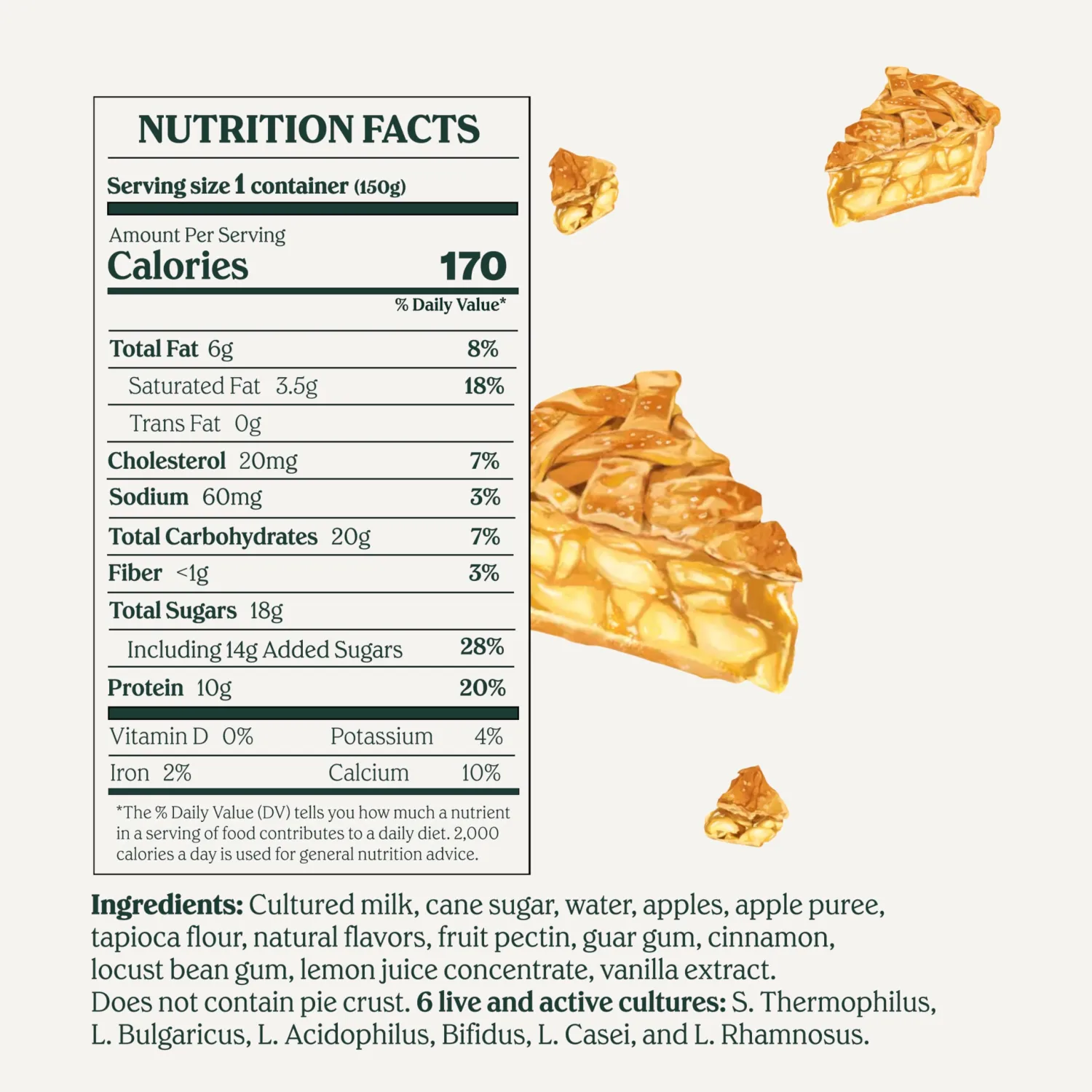 Chobani Creations® Apple Pie à la Mode 5.3oz