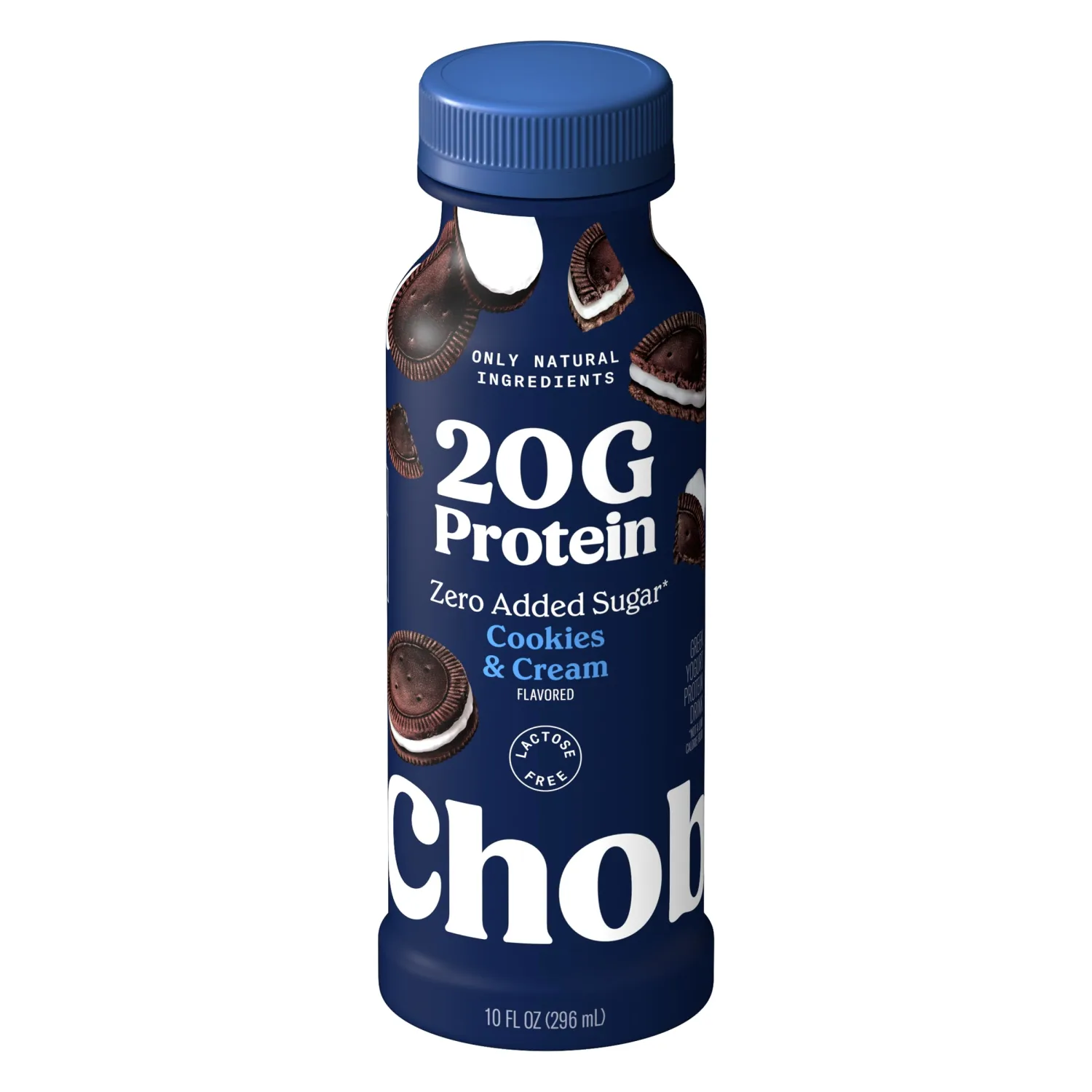 Chobani® 20g Low-Fat Greek Yogurt Drink Cookies & Cream 10 fl oz