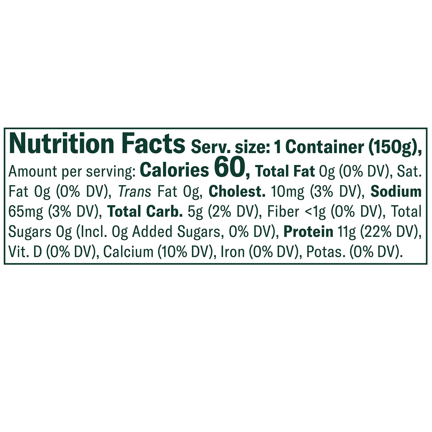 Chobani® Zero Sugar* Toasted Coconut 5.3oz