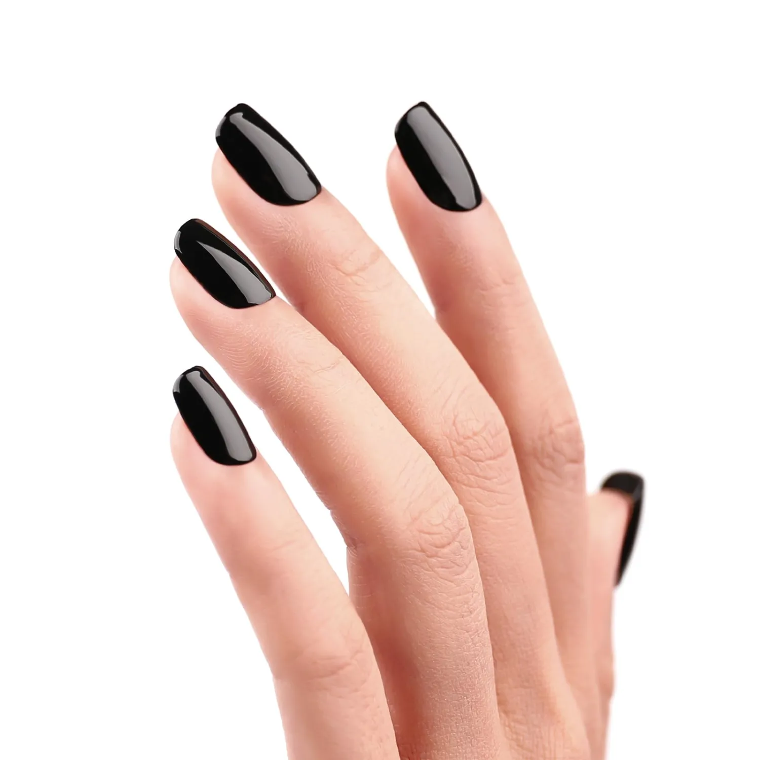 Gel Polish,1 Pcs 15ml Black Gel Nail Polish Soak off LED UV Gel Nail Polish Art Starter Manicure Salon DIY Nail Gel Polish at Home for Girl Women