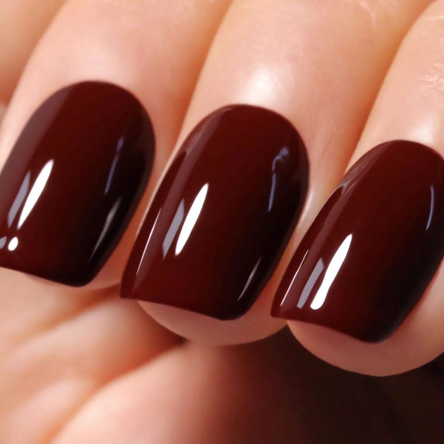 Gel Polish,1 Pcs 15ml Dark Maroon Red Gel Nail Polish Soak off LED UV Gel Nail Polish Art Starter Manicure Salon DIY Nail Gel Polish at Home for Girl Women