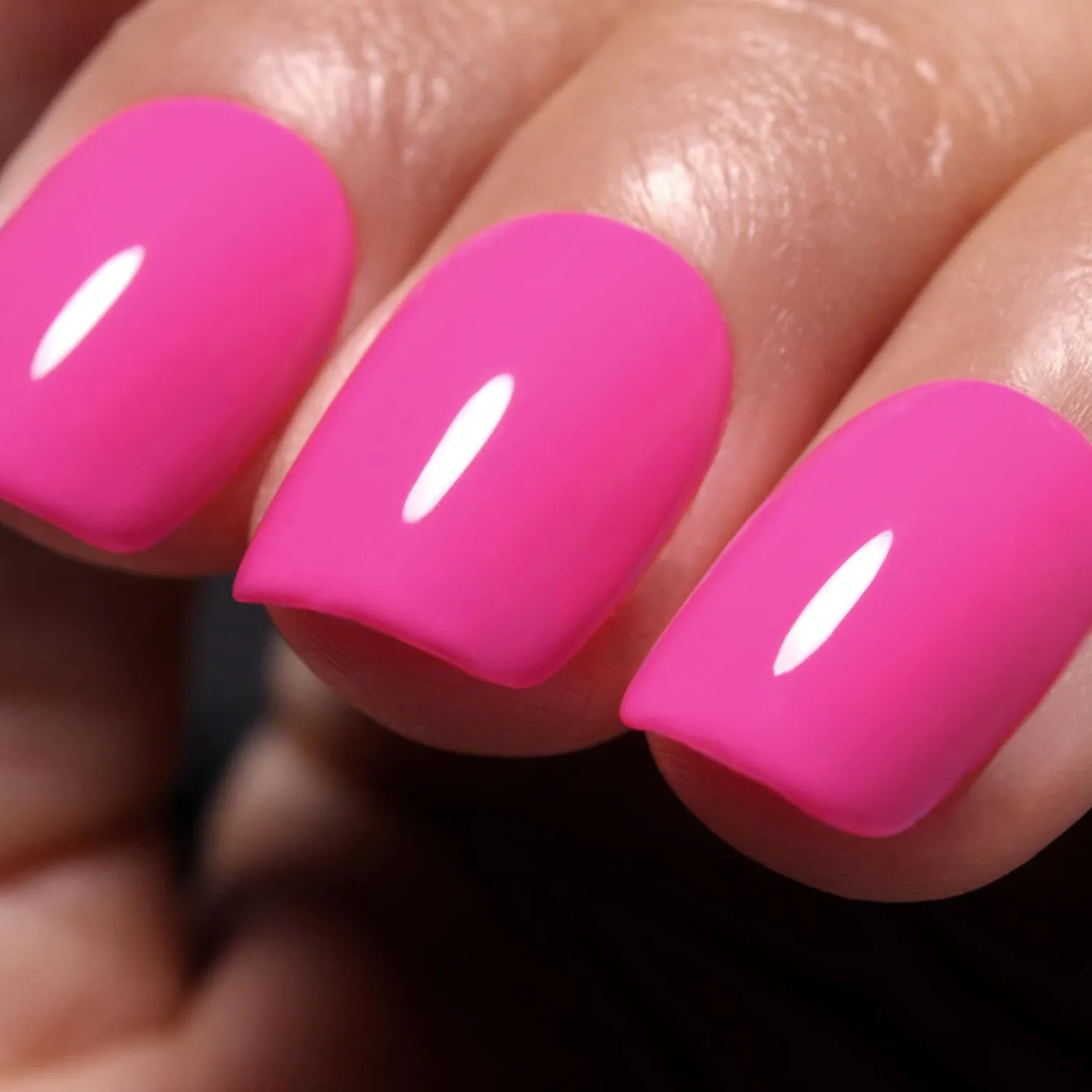 Gel Polish,1 Pcs 15ml Hot Pink Gel Nail Polish Autumn Winter Soak off LED UV Gel Nail Polish Art Starter Manicure Salon DIY Nail Gel Polish at Home for Girl Women