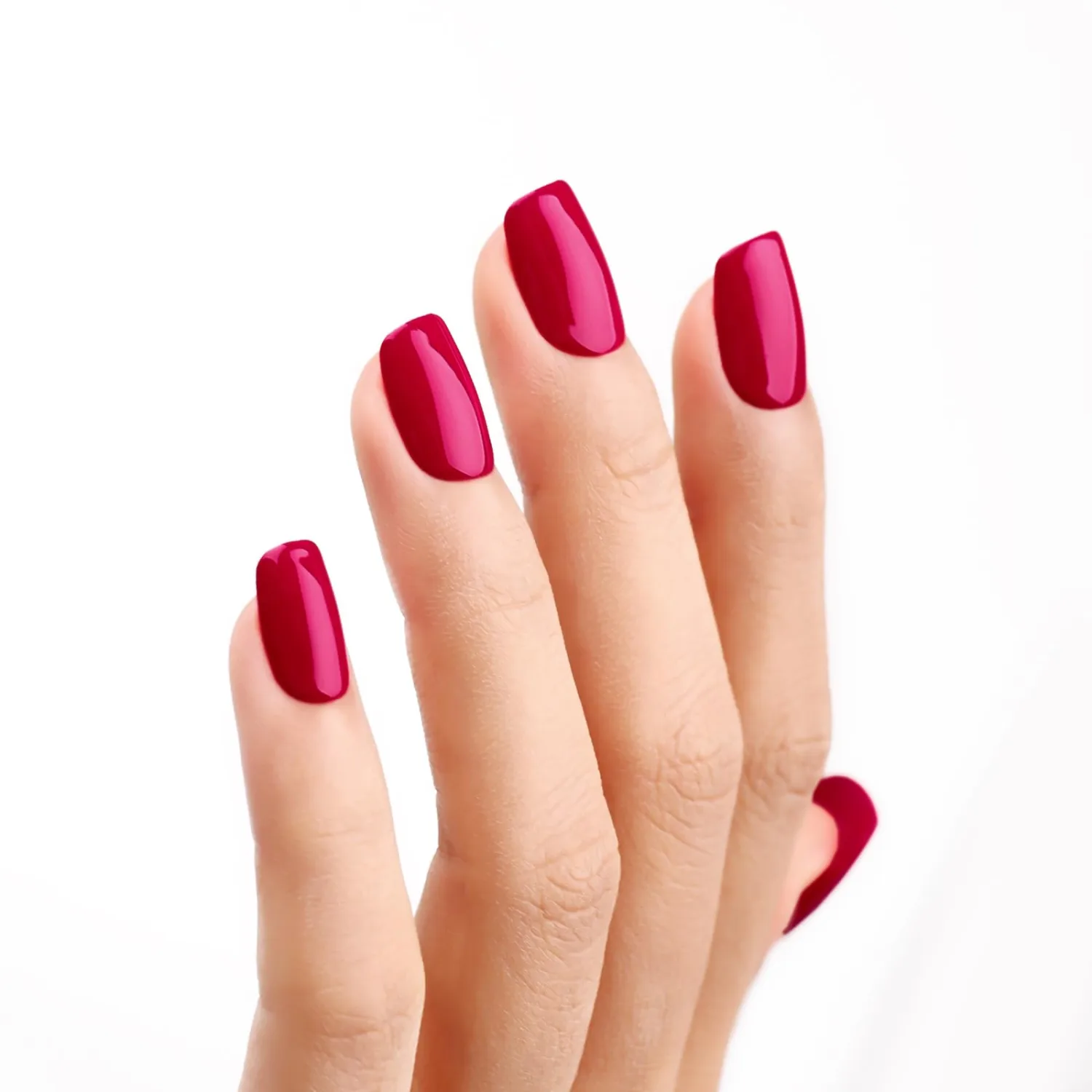 Gel Polish,1 Pcs 15ml Warm Red Gel Nail Polish Soak off LED UV Gel Nail Polish Art Starter Manicure Salon DIY Nail Gel Polish at Home for Girl Women