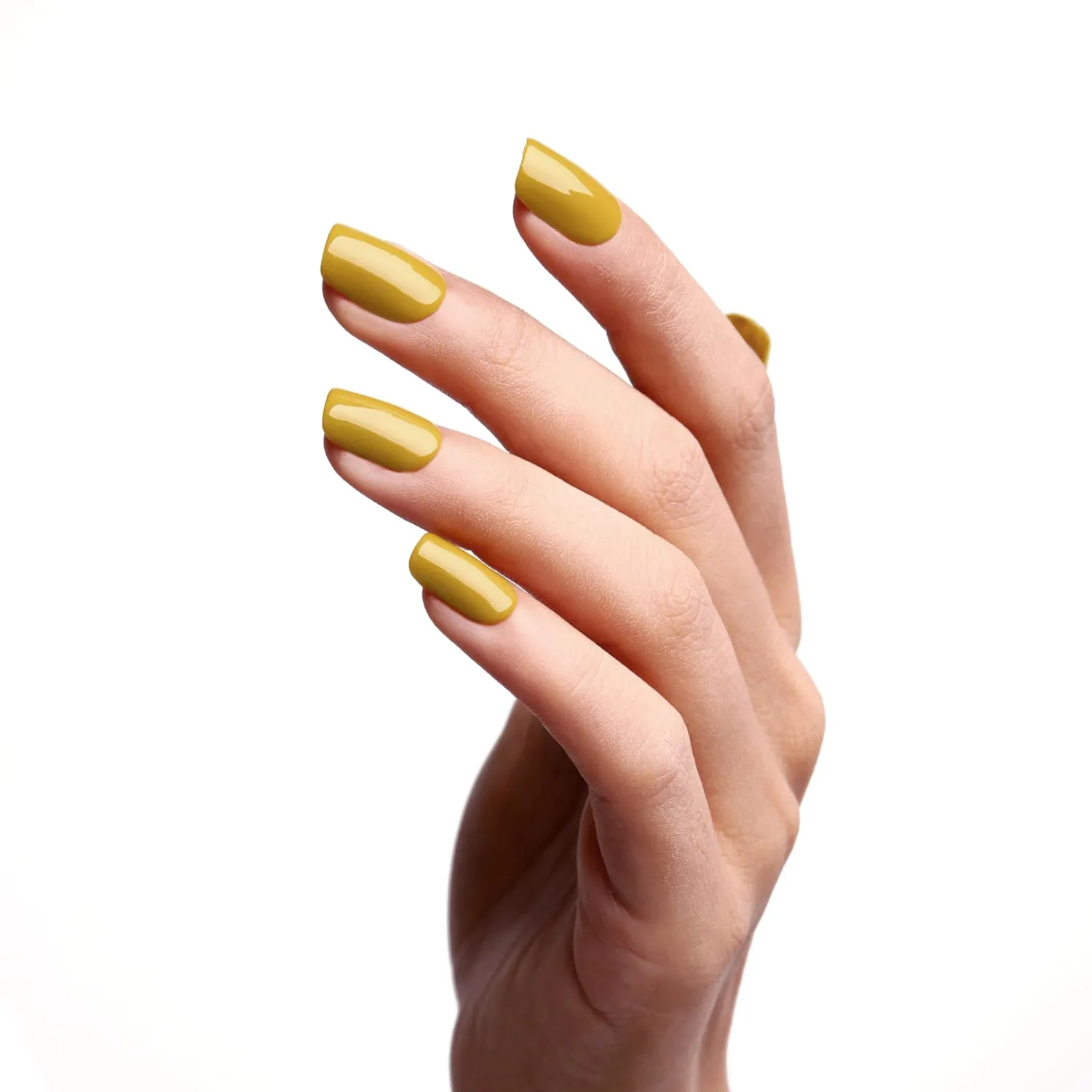 Camel Yellow Gel Nail Polish, 15ml - Soak Off LED UV Gel Nail Polish Art Starter Kit for DIY Manicure at Home