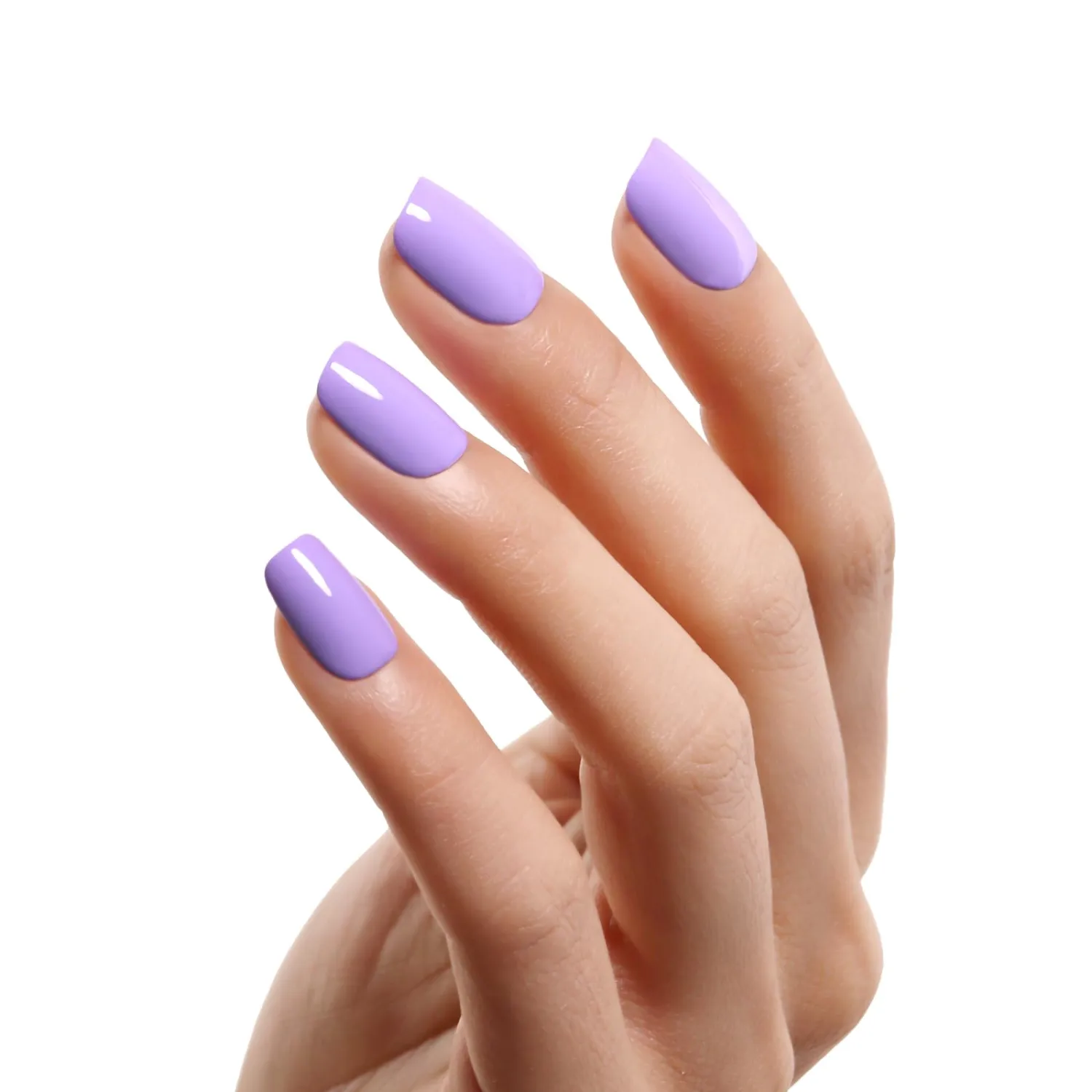 Gel Polish,0.5 Fl Oz Lavender Purple Gel Nail Polish Spring Summer Soak off LED UV Gel Nail Polish Art Starter Manicure Salon DIY Nail Gel Polish