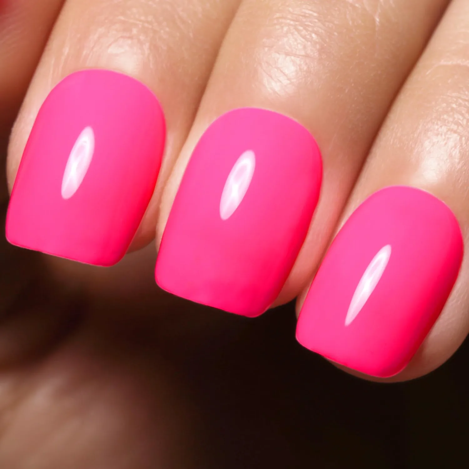 Neon Gel Polish,0.5 Fl Oz Neon Pink Gel Nail Polish Bright Spring Summer Soak off LED UV Gel Nail Polish Art Starter Manicure Salon DIY Nail Gel Polish
