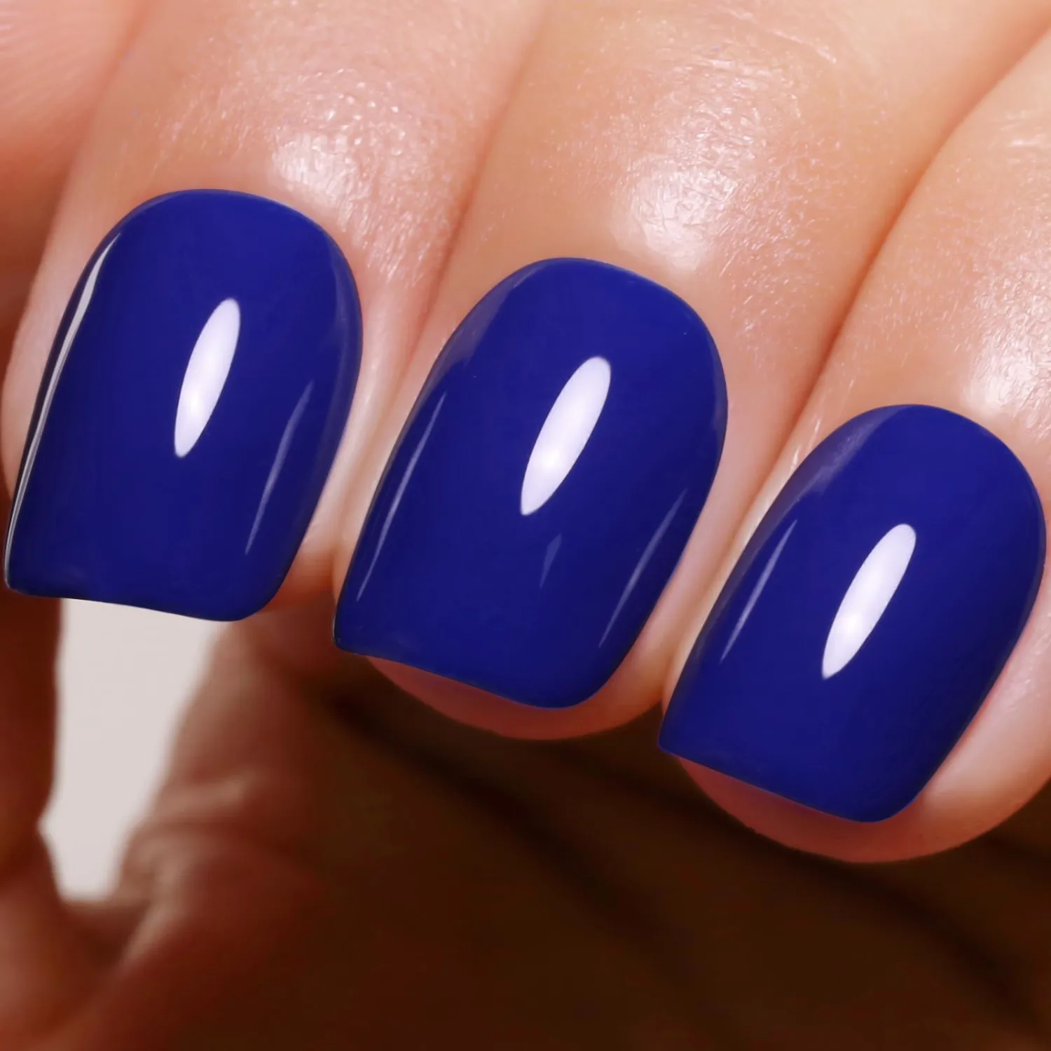 Gel Polish, 0.5 Fl Oz Midnight Blue Nail Polish for Autumn Winter - Soak Off LED UV Nail Art Starter for Manicure Salon DIY