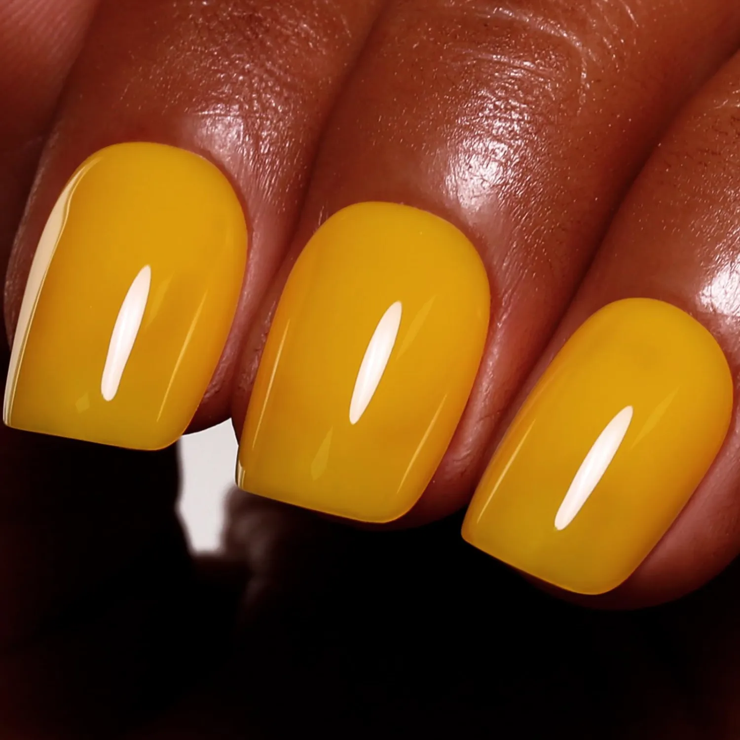 Lemon Yellow Gel Nail Polish, 0.5 Fl Oz, Spring Summer Soak Off LED UV Gel Nail Polish Art Starter Manicure Salon DIY