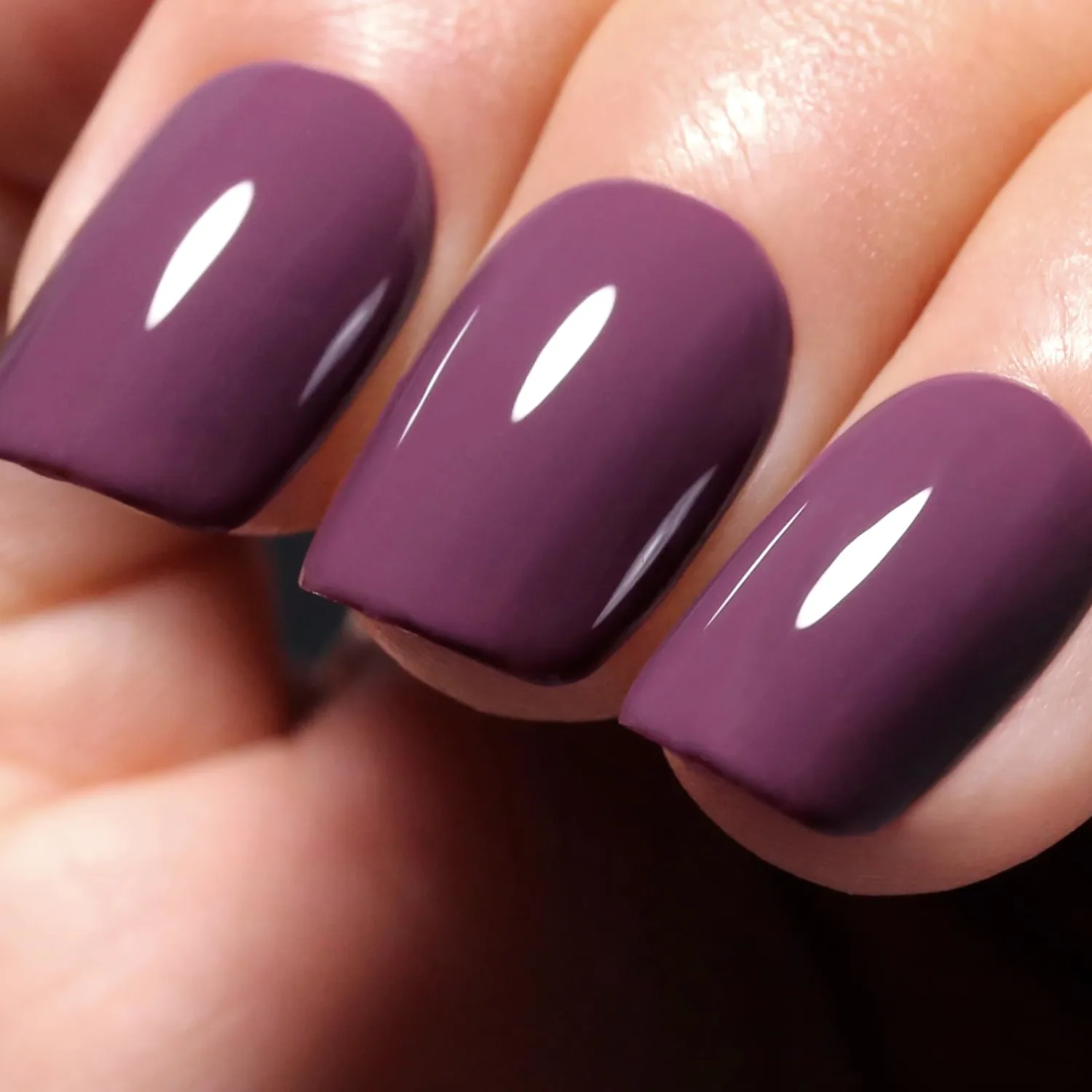 Gel Polish,1 Pcs 15ml Purple Brown Gel Nail Polish Autumn Winter Soak off LED UV Gel Nail Polish Art Starter Manicure Salon DIY Nail Gel Polish at Home for Girl Women