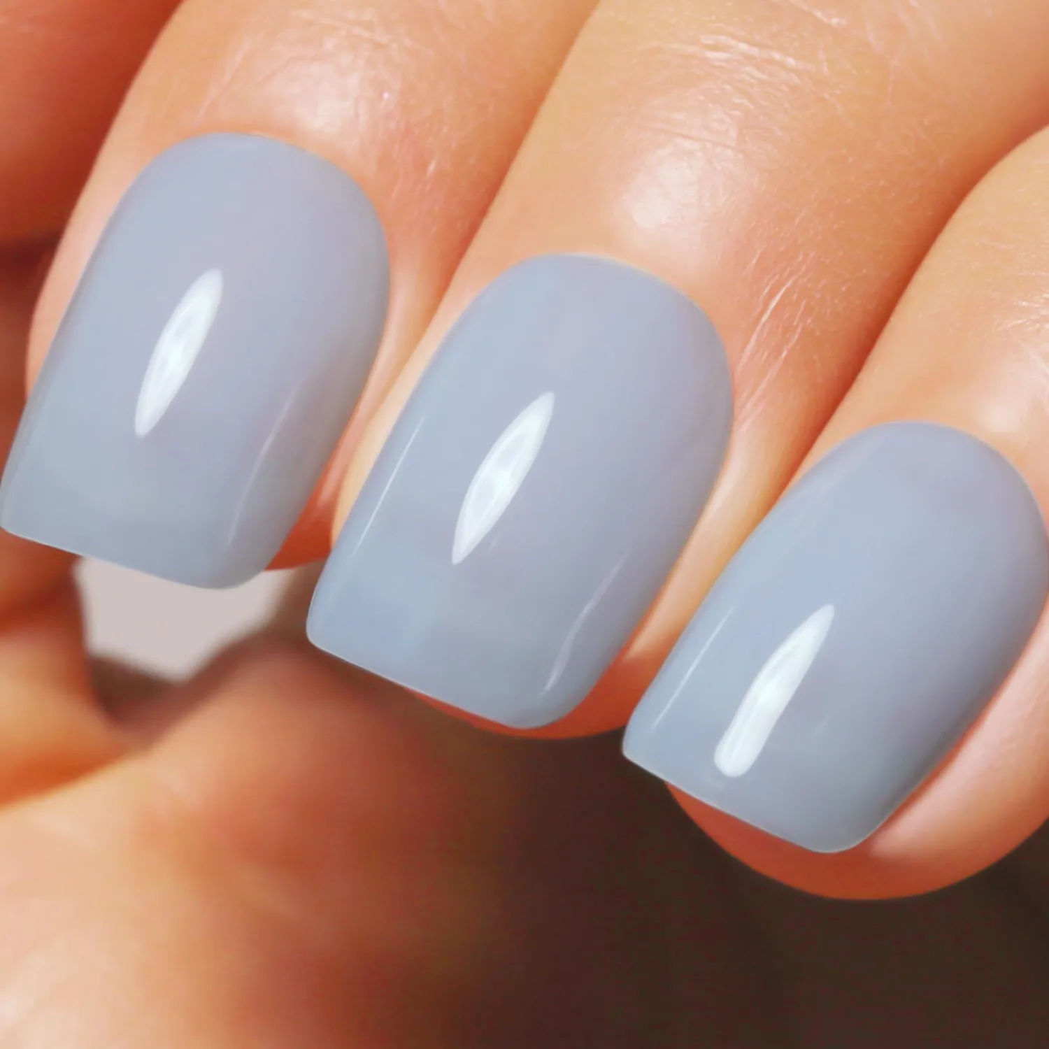 Jelly Gel Nail Polish, Sky Light Blue Jelly Nail Polish Gel Translucent Sheer Spring Summer Nail Gel Polish Soak off UV LED Light for Nail Art DIY Manicure 0.5 Fl Oz
