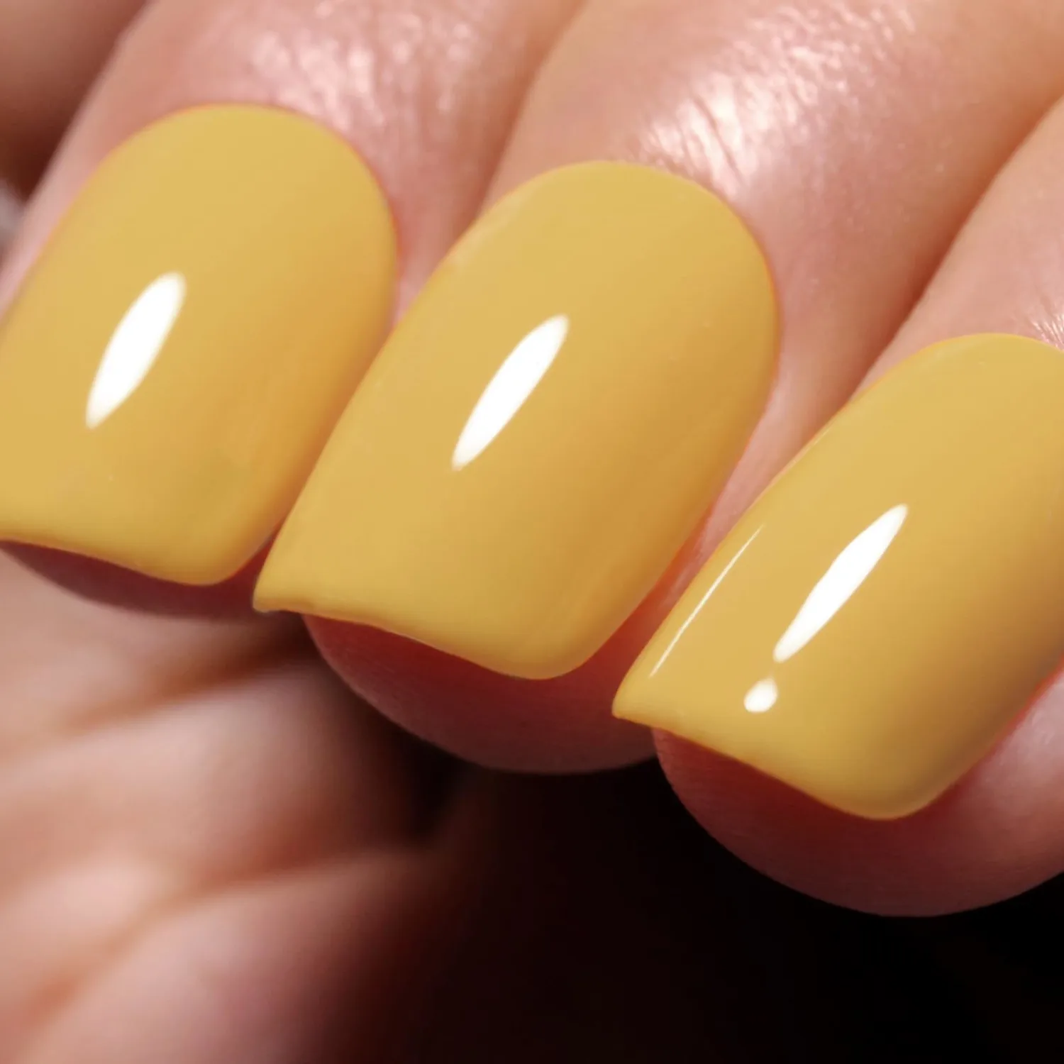 Gel Polish - 15ml Honey Yellow Nail Polish for Autumn Winter - Soak off LED UV Nail Art Starter - Manicure Salon DIY at Home for Girls and Women